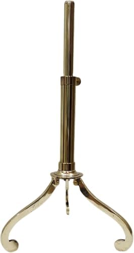 Antiqueex Vintage Brass Tube Telescope with Tripod