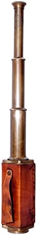 Antiqueex Smart Vintage Brass Spyglass Telescope
