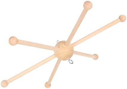 Pssopp Baby Crib Mobile Hanger with Wind Chime Design