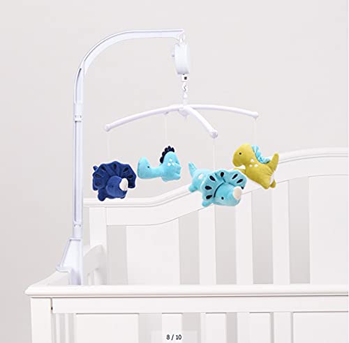 CribMATE Blue Dinosaur Nursery Mobile Set