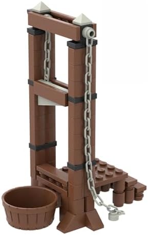 Medieval Knights Guillotine Prison MOC Building Set