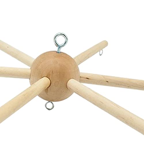 Wooden Mobile Frame Kit for Baby Room Decor
