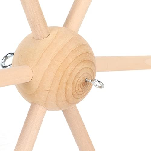 Kodrily Wooden Mobile Frame Kit with Six Legs