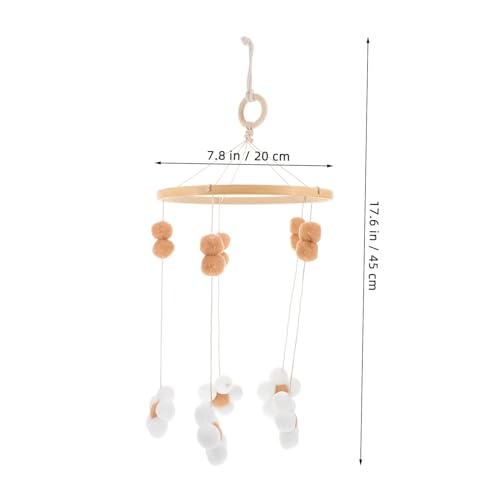 Boho Flower Crib Mobile Nursery Decor for Boys