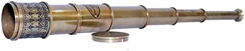 Mini Size Tabletop Authentic Brass Telescope Classic Design