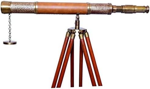 Nautical Vintage Handmade Brass Telescope