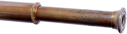 Antiqueex Smart Vintage Brass Spyglass Telescope