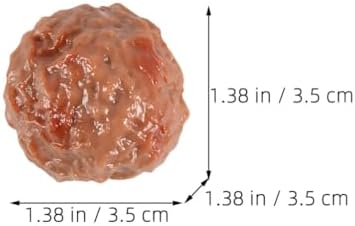 Abaodam Artificial Beef Meatballs 8Pcs Play Food Decoration