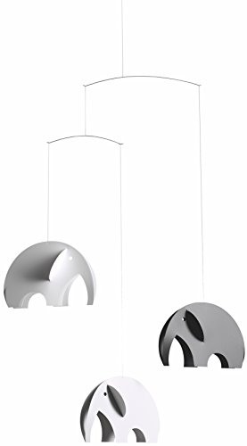 Flensted Mobiles Elephant Hanging Mobile 24 Inches