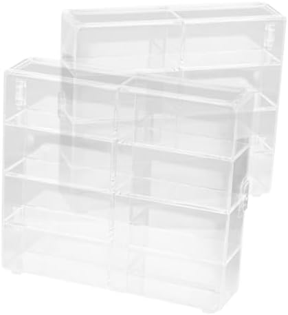 Modern Display Case Stand for Collectible Models and Toys