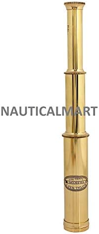 Royal Navy 12 Inch Full Brass Telescope