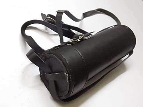 Royal Brass Spyglass Telescope with Black Leather Case