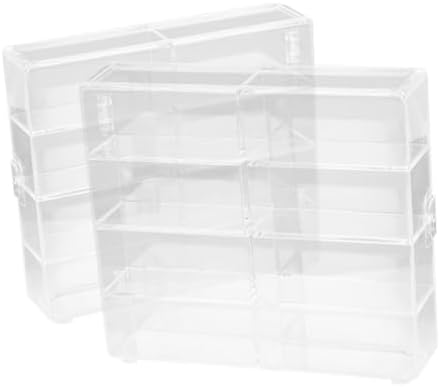 Gadpiparty 2pcs Display Case Stand for Car Models and Collectibles