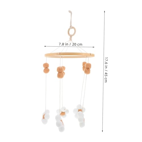 Yarnow Boho Style Crib Mobile Flowers Decor