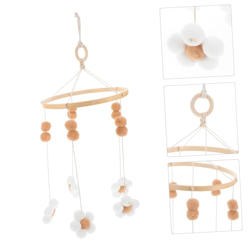 Yarnow Boho Style Crib Mobile Flowers Decor