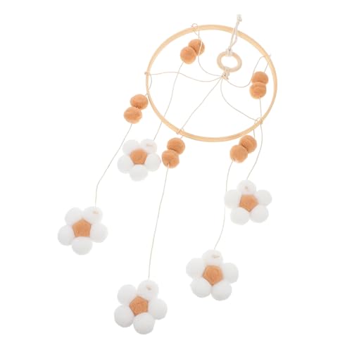 Yarnow Boho Style Crib Mobile Flowers Decor