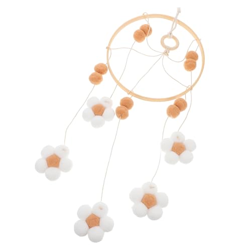 Vaguelly Boho Flower Mobile for Crib Nursery Bedroom Decor