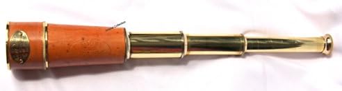 NauticalMart Royal Marine Telescope Navy Gift 16 Inch Antique Look Pullout 1