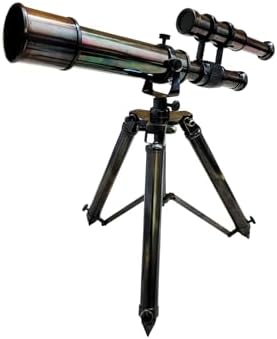 Brass Telescope with Tripod for Desk Decor and Gifts