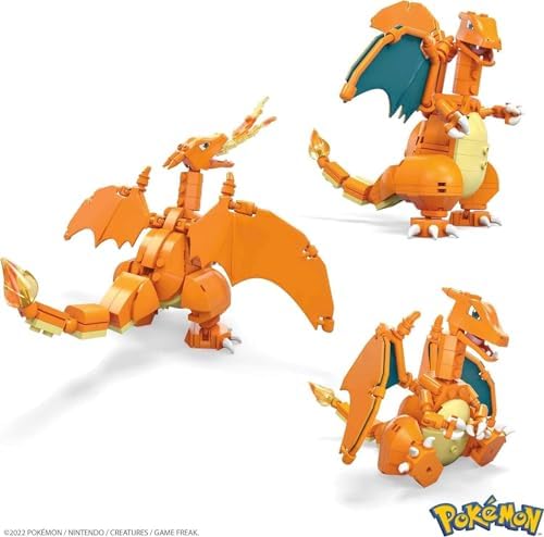 Mega Brands Pokmon Charizard Building Set with 222 Pieces