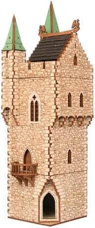 The Great Tower P Medieval Castle DIY Wooden Building Kit