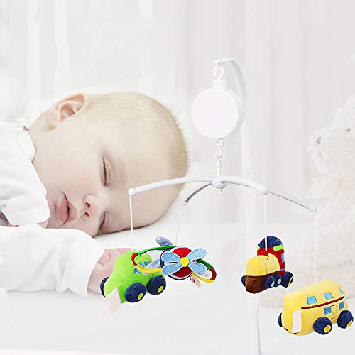 AFUNTA 26 Inch Baby Crib Mobile with Music Box Holder