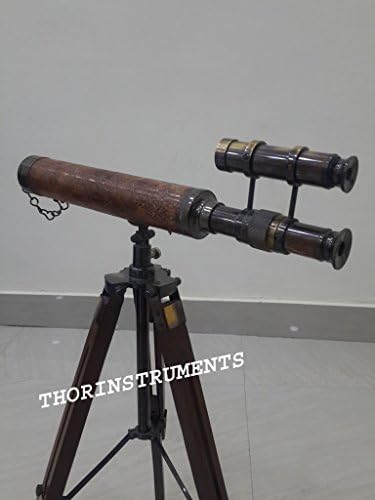 18 Inch Antique Bronze Nautical Telescope with Tripod