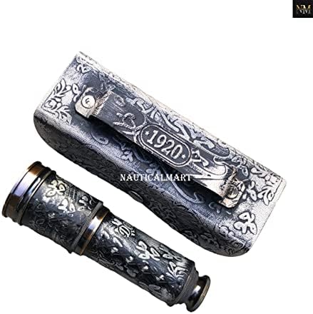 NauticalMart Vintage Brass Pirate Spyglass Telescope