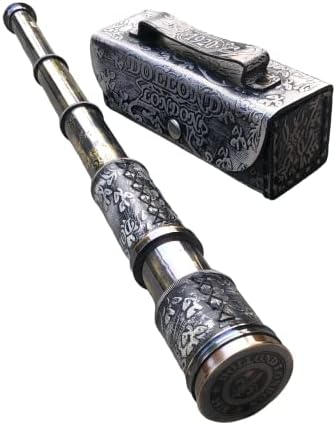 NauticalMart Vintage Brass Pirate Spyglass Telescope