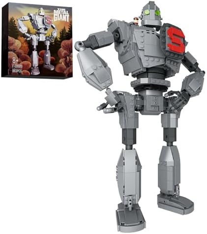 Iron Robot Building Set for Kids 883PCS Compatible with Lego