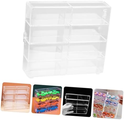 2pc Acrylic Display Case Doors for Car Models and Collectibles