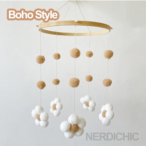 Nerdichic Baby Crib Mobile for Boys Girls
