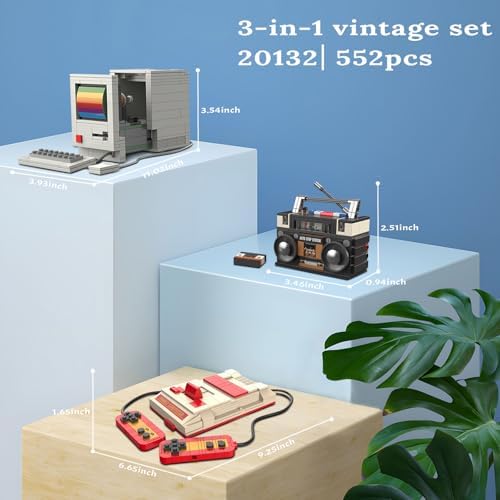JMBricklayer Vintage Building Set 20132 552 Pieces