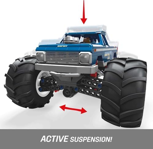 MEGA Hot Wheels Bigfoot Monster Truck Building Set for Adults 118 Scale