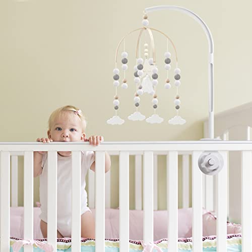 Cloud Crib Mobile - Handmade Baby Decor