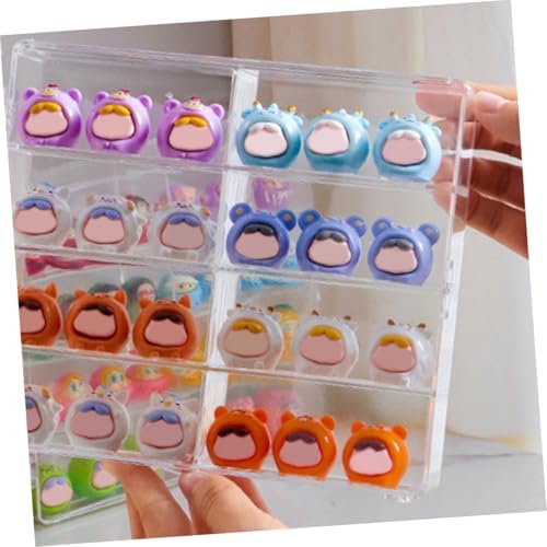 2pcs Display Case for Model Cars and Collectibles Organizer