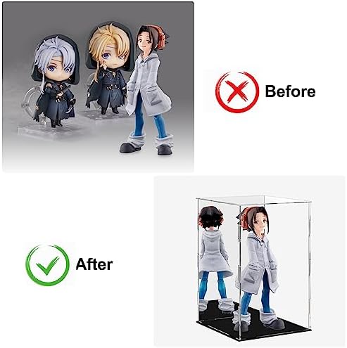 Clear Acrylic Display Case for Collectibles 78x78x118inch