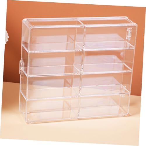 2Pcs Acrylic Display Cases for Collectibles and Model Cars