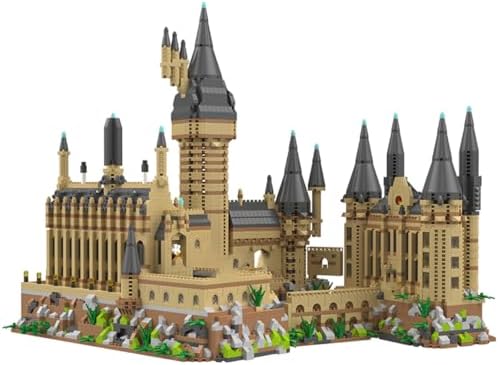 Architecture Harry Castle Micro Building Blocks Set 5400PCS