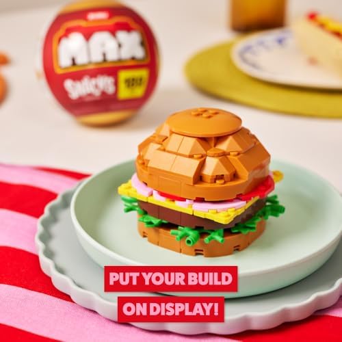 MAX Premium Snacks Building Bricks Hamburger ZURU Set