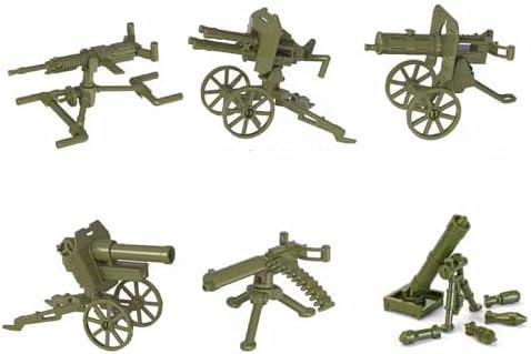 WW2 Building Set with 180pcs Action Figures and Weapons
