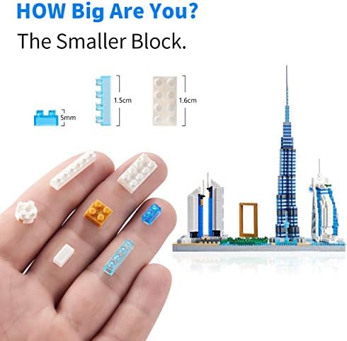 Dolblock Dubai Skyline 2545 Piece Model Kit