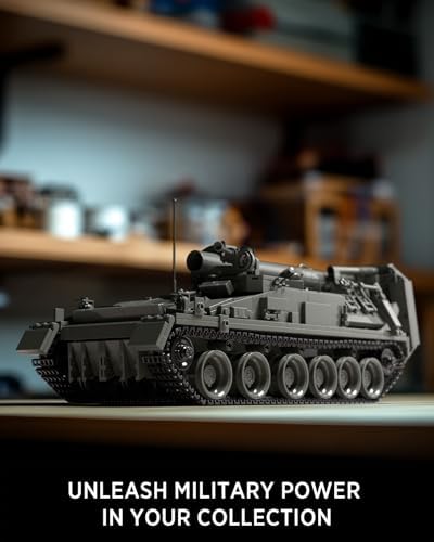 Nifeliz 2S4 Military Tank Building Model Set for Adults