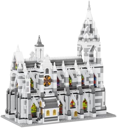Micro Mini Cologne Cathedral Building Blocks Toy Set 3598 PCS