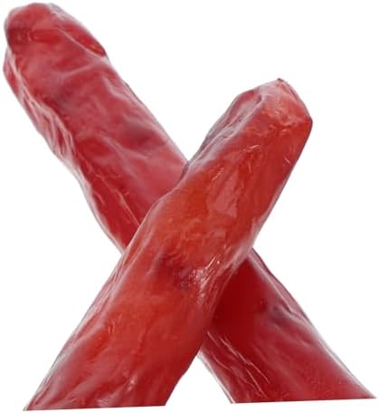 Realistic Artificial Sausage Food Model 2Pcs PVC Set
