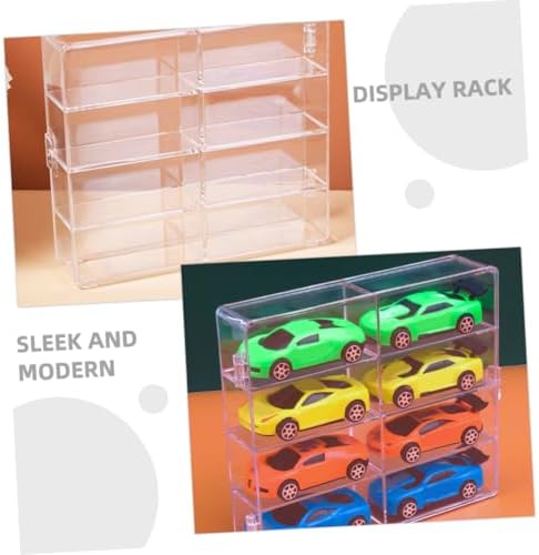 NUOBESTY 2Pcs Wall Mounted Display Case for Collectibles
