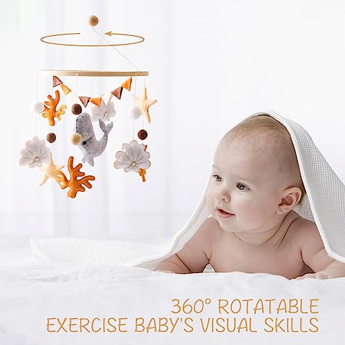 Ocean Animal Baby Mobile - Gender Neutral Crib Decoration
