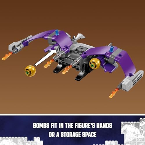 LEGO Marvel Green Goblin Construction Figure - 471 Pieces Ages 8