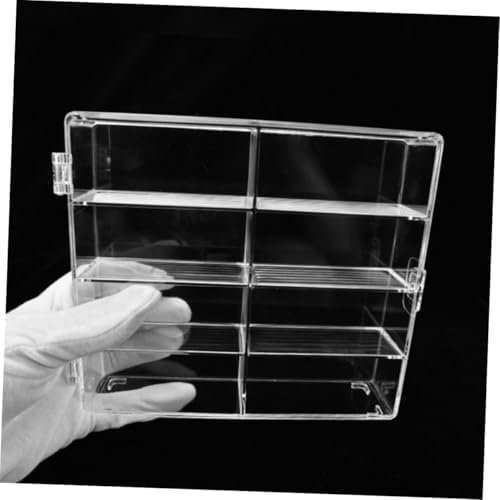 2pcs Display Case for Model Cars and Collectibles Organizer