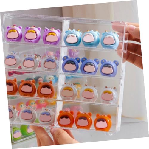Homoyoyo 2pcs Wall-Mounted Display Case for Collectibles